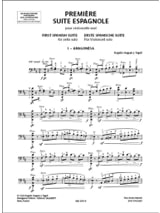 1ère Suite Espagnole - Rogelio Huguet Y Tagell - Partition